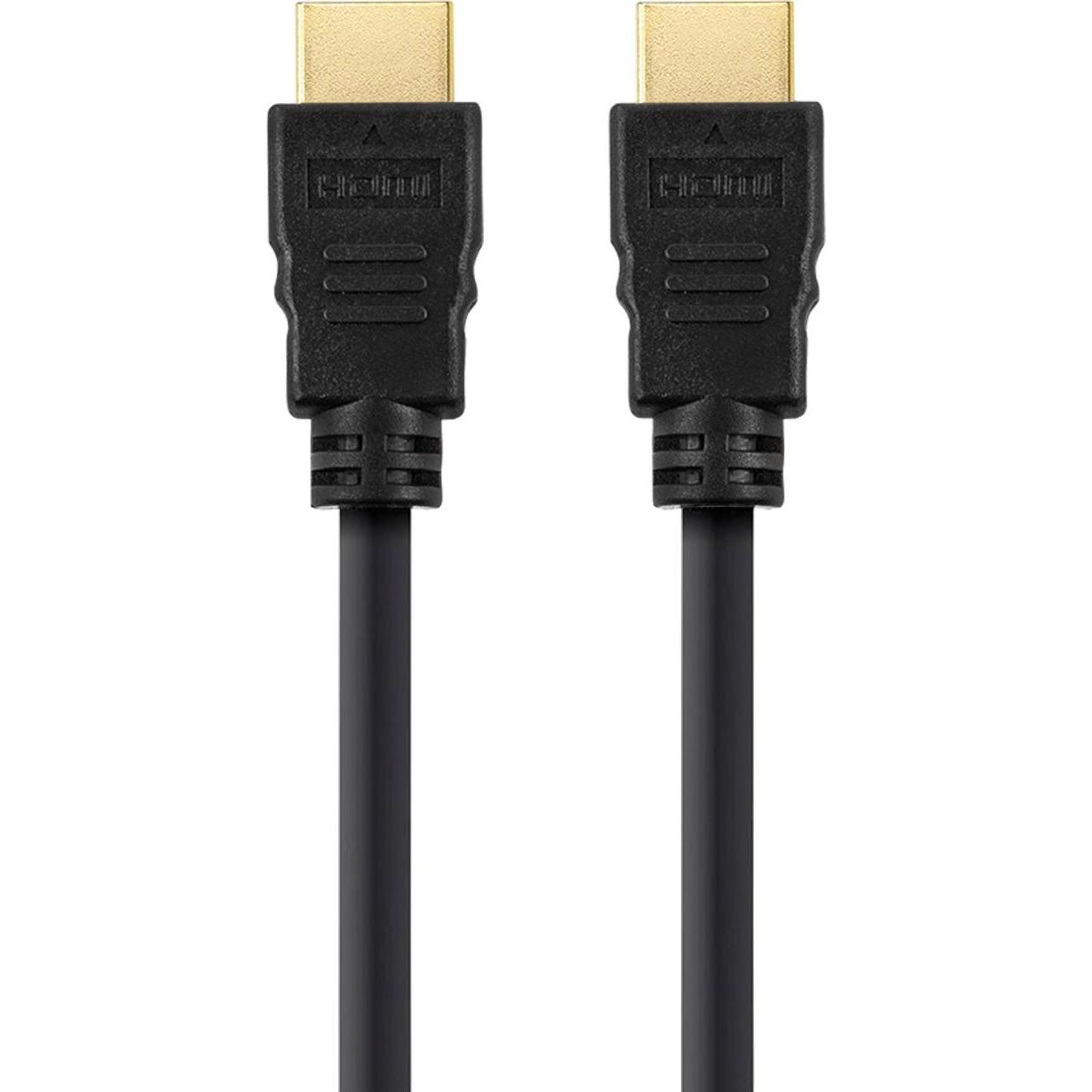 Champion HDMI-Kabel Ha-Ha Schwarz 1,0 m (1 m, HDMI), Video Kabel