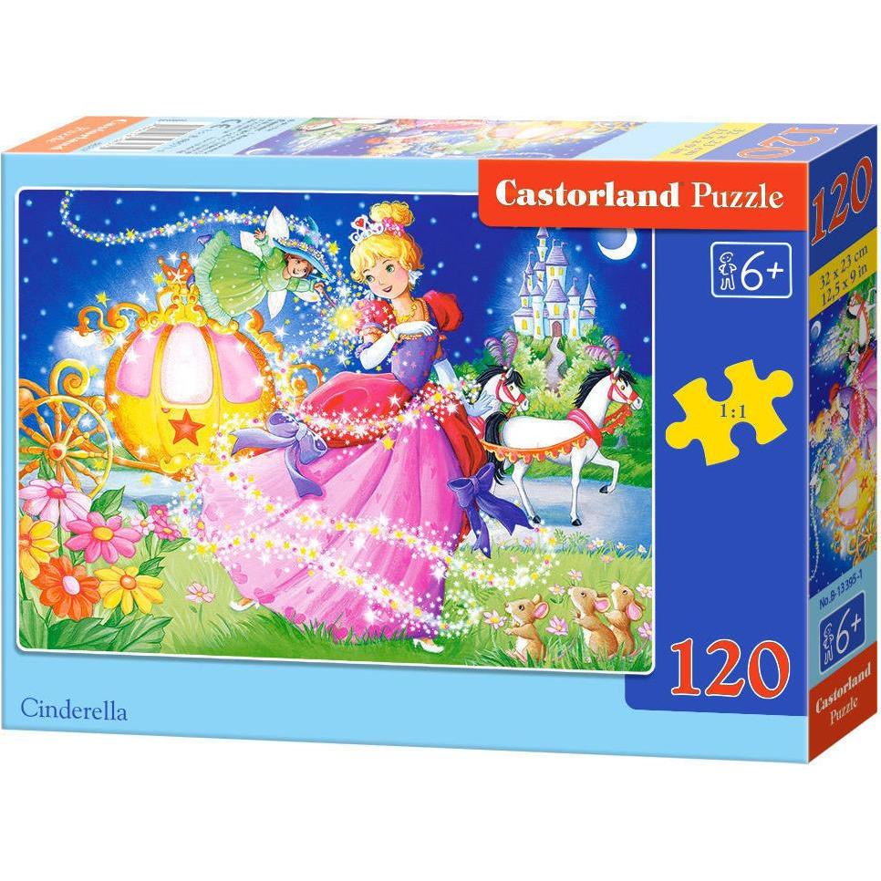 Castorland Cinderella, Puzzle 120 Teile (120 Teile)