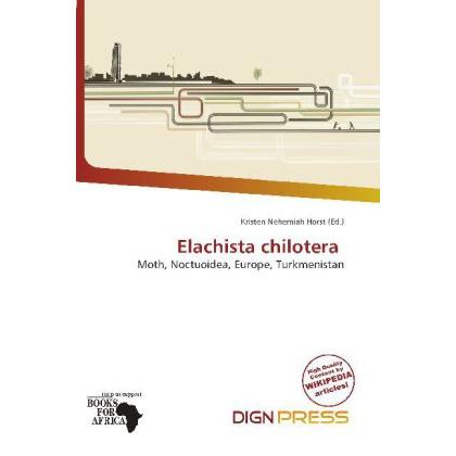 Elachista chilotera, Fachbücher