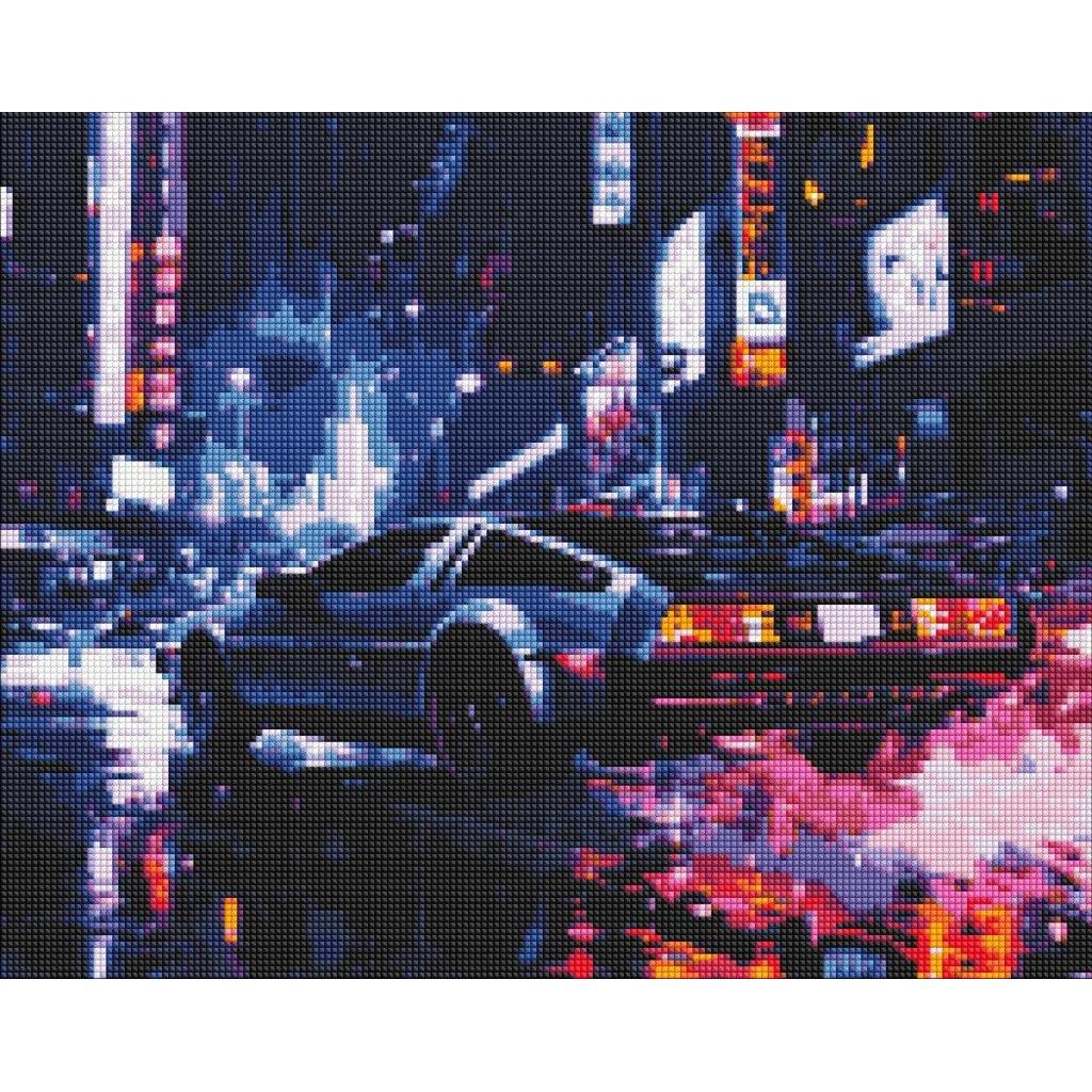 Ideyka Diamond Painting - Eine Übernachtungsreise mit Rahmen 40 x 50 cm (AMO8051)