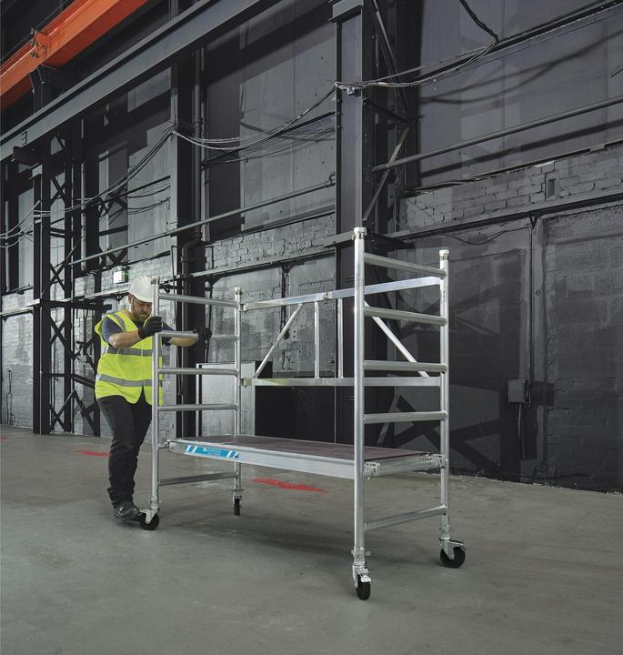 Actual product image Zarges Working scaffold PaxTower 1T Basic package Working height 2.55 m (180 cm)