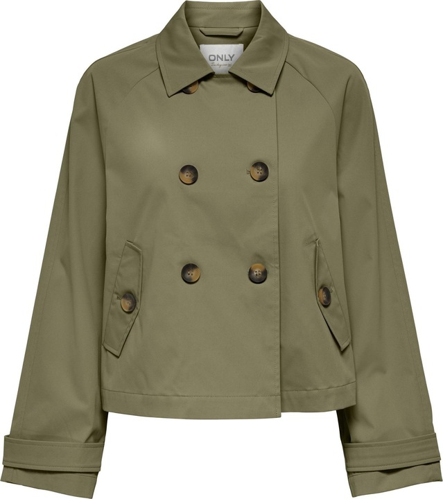 Only Reverskragen Jacke Trenchcoat
