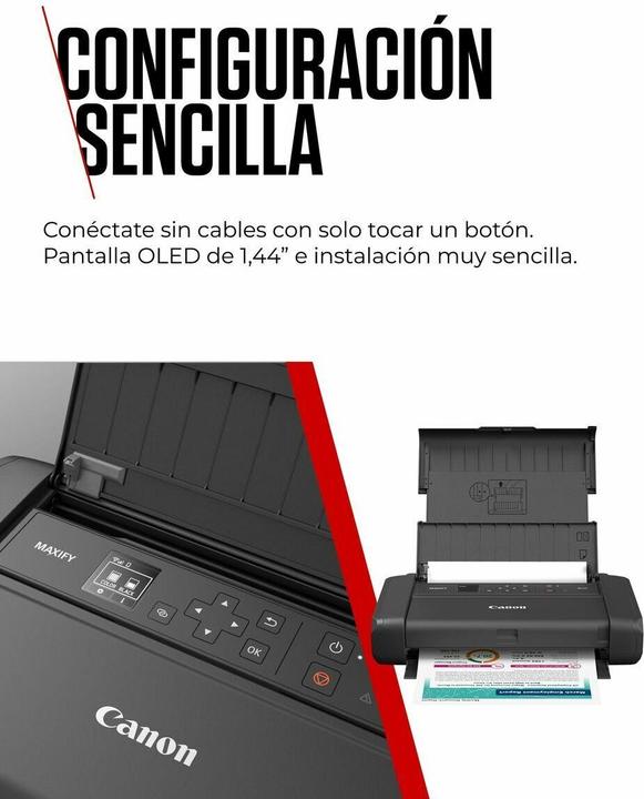 Produktbild Canon Maxify BX 110 mit Akku (Tintenpatrone, Farbe)