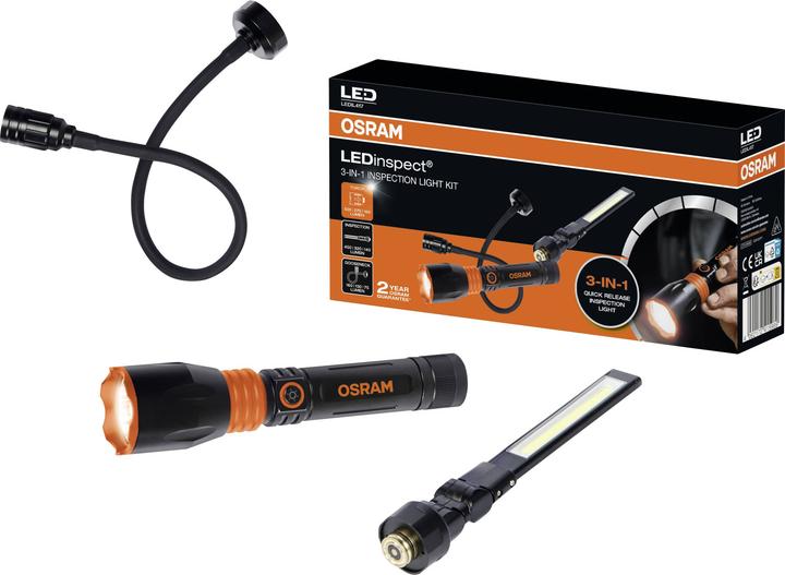Produktbild Osram LEDIL417 LEDinspect 3-IN-1 INSPECTION LIGHT Arbeitsleuchte (500 lm)