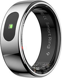 Actual product image Powerton SMART RING PRO Grösse 7 Silber / Smart Ring / Bluetooth 5.2 / 15 mAh / IP68 (7, Silver)