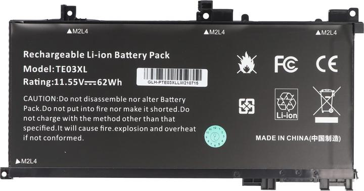 Produktbild AccuCell Akku HP OMEN 15-AX000 series (5360 mAh)