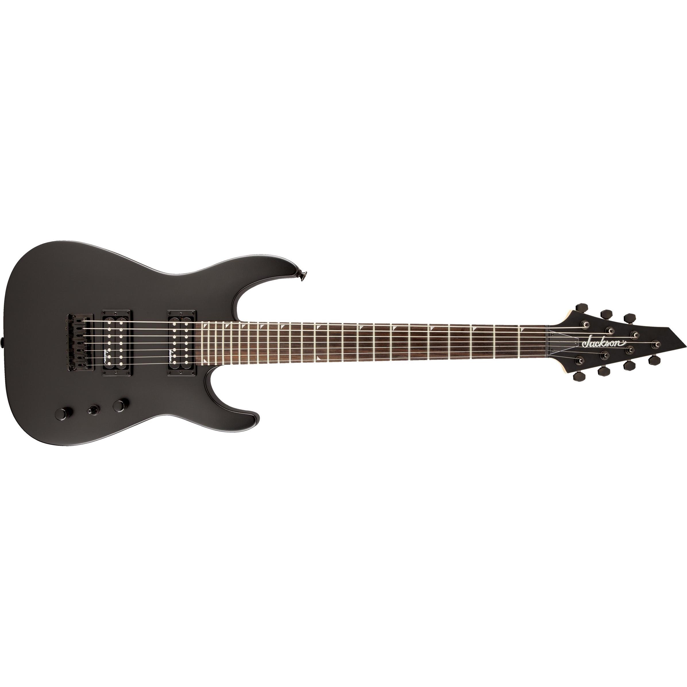 JACKSON JS22-7 Dinky Electric Guitar, Black (Chitarra elettrica), Chitarra, Nero
