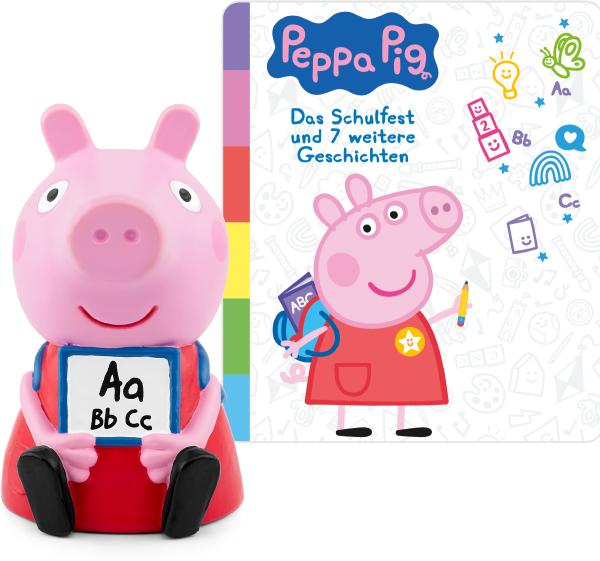 Productafbeelding Tonies Audiosystem Hörfigur Peppa Pig - Das Schulfest und 7 weitere Geschichten (Duits)
