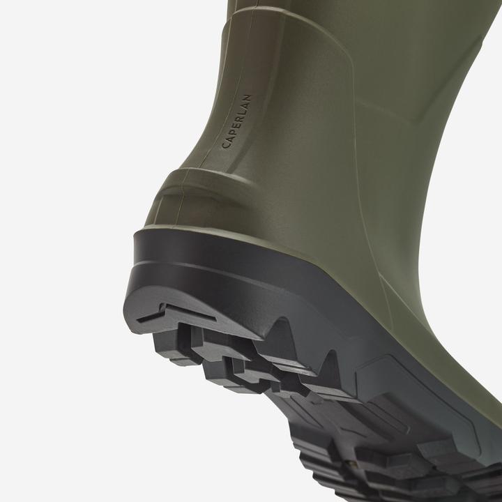 Actual product image Solognac Rubber boots Land 100 short green (43.5)