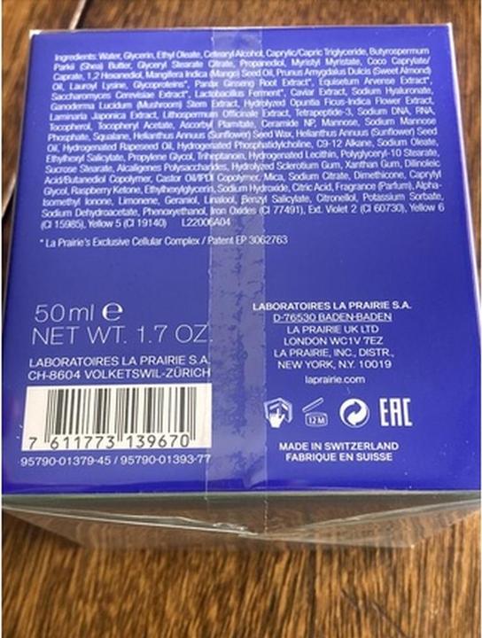 Image du produit La Prairie Caviar Skin Caviar Luxe Cream 50 ml (50 ml, Crème 24h)