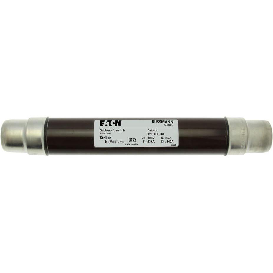Eaton, Sicherung, Sicherungseinsatz, Mittelspannung, 40 A, AC 12 kV, 63 kA, 2z, 51 x 292 mm, Pufferung, DIN, Mit Schla (...