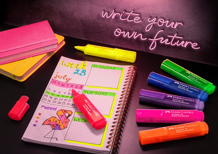 Produktbild Faber-Castell FABER CA. Textliner TL 46 254601 8er Etui GenZ (DAA326, 5 mm, 8 x)