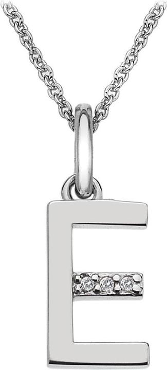 Actual product image Hot Diamonds Diamond letters necklace E (Silver 925, 40 - 45 cm)
