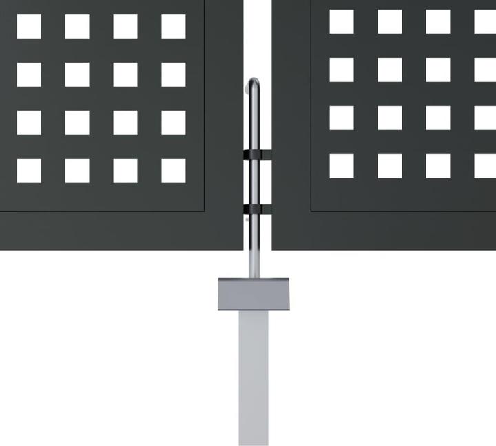 Produktbild vidaXL Gartentor Anthrazit 300x225 cm Stahl, Farbe: Anthrazit