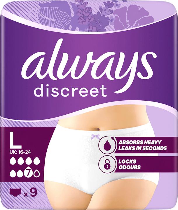 Produktbild Always Discreet (9x, Large)
