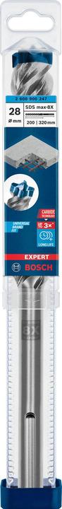 Produktbild Bosch Professional Zubehör EXPERT SDS max-8X Hammerbohrer, 28 x 200 x 320 mm (28 Millimeter)