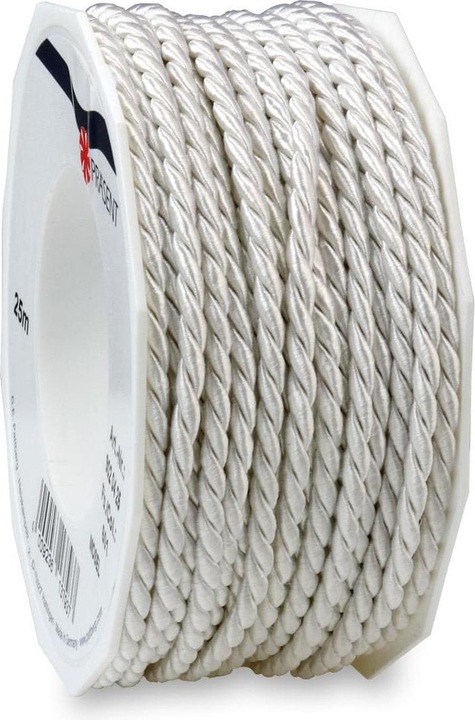 Produktbild Pattberg Baumwollkordel Mosel 0.2 cm x 50 m, Perlweiss (25 m)