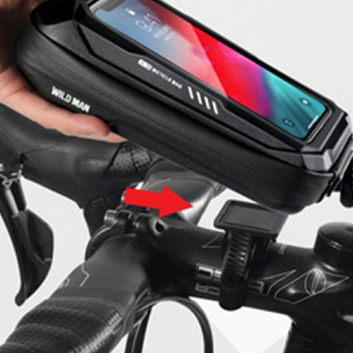 Actual product image Wildman Case/bicycle mount X3 case for handlebar black