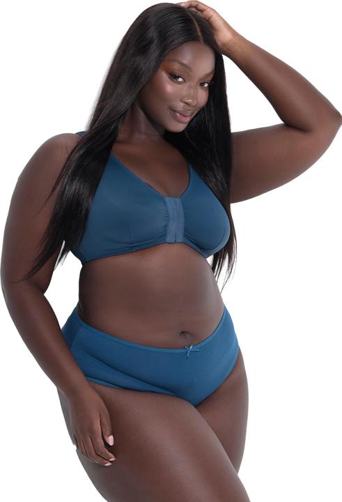 Produktbild Ulla Popken Midislips, 5er-Pack, einfarbig, bis Gr. 66/68 (62)