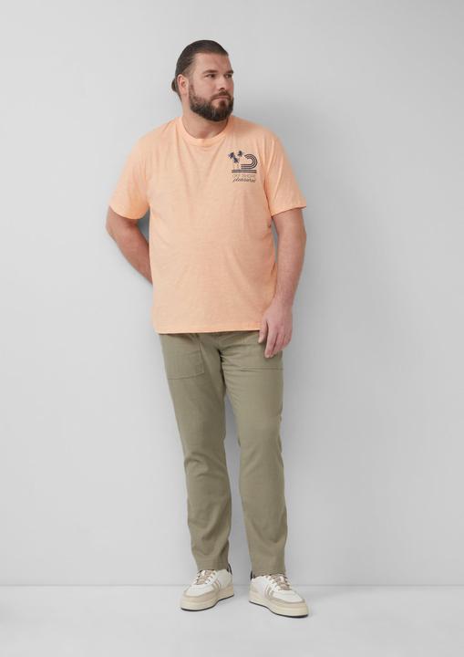 Actual product image S.Oliver Hose Detroit: Cropped-Hose aus Leinenmix im Relaxed Fit (W44/L32)