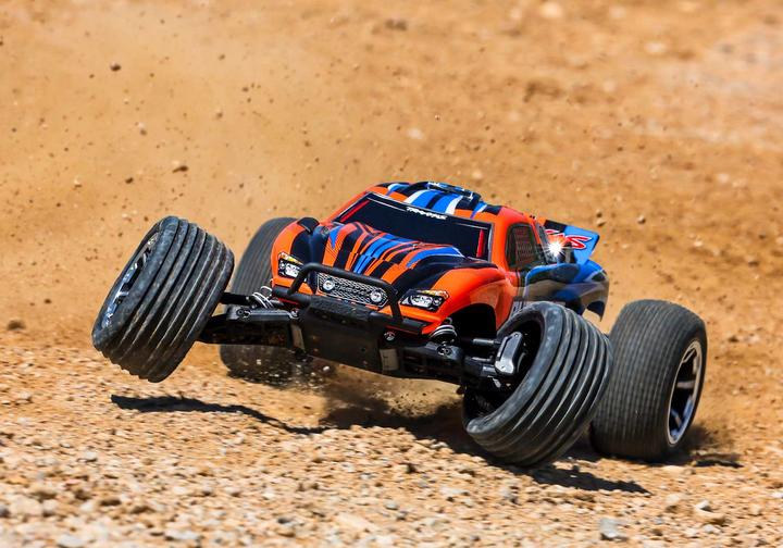 Produktbild Traxxas S.TRUCK RUSTLER HD 1:10 2WD EP RTR ORANGE w/USB-C Charger & Battery (RTR Ready-to-Run)