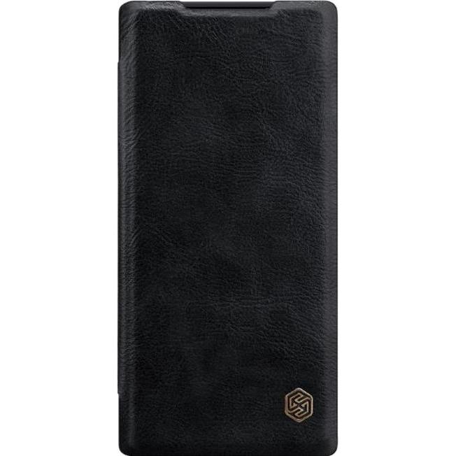 Nillkin Qin Series (Samsung Galaxy Note 10), Smartphone Hülle, Schwarz