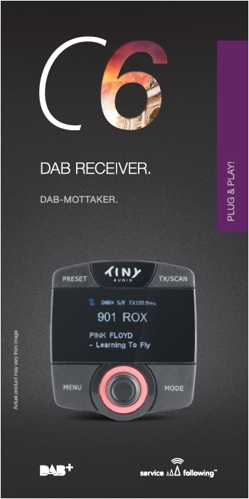 Produktbild Tiny Audio C6 (FM, DAB+)