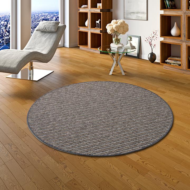 Immagine prodotto Snapstyle Tappeto berbero a righe Marta Round (100 x 100 cm)