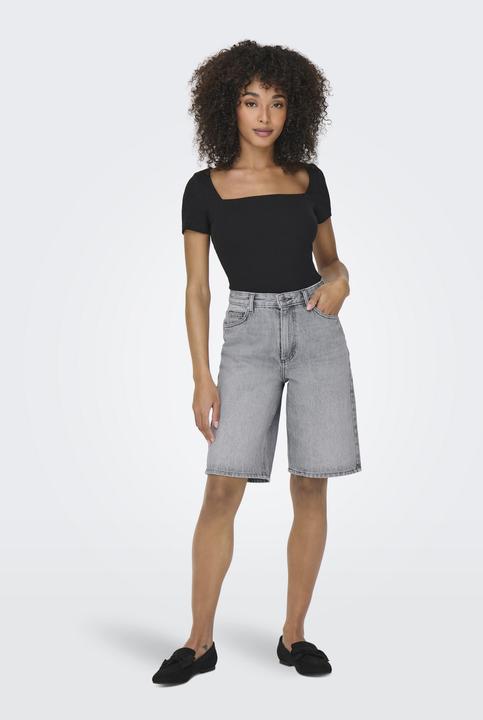 Image du produit Only ONLSONNY Hohe Taille Normal geschnitten Jeans-Shorts Jeans-Shorts (XS)