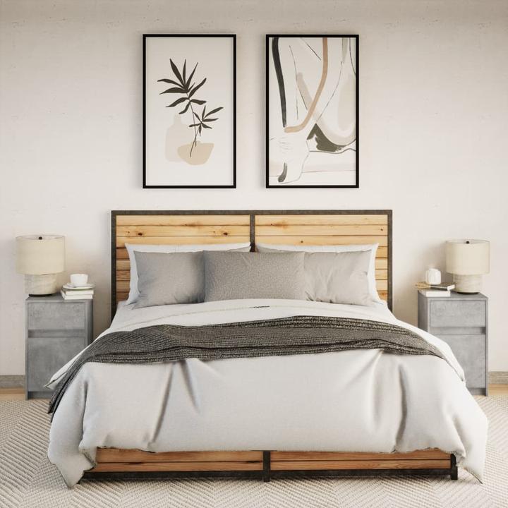 Actual product image vidaXL Nachttisch (38 x 34 x 61 cm)