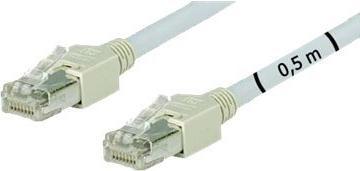 Actual product image Tecline Patch Cord F/UTP, Cat 5e, grey, 25,0 m (UTP, CAT5e, 25 m)