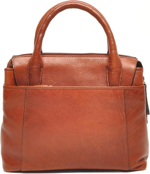 Berba Medium Handtas / Crossbodytas Dames - Leer - Lucca - Cognac