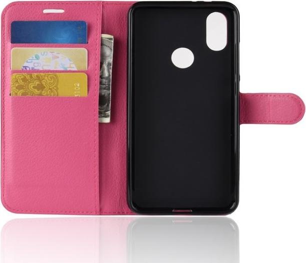 Actual product image MU Classic Litchi Leather Bookcover Series (Xiaomi Mi A2 Lite?)