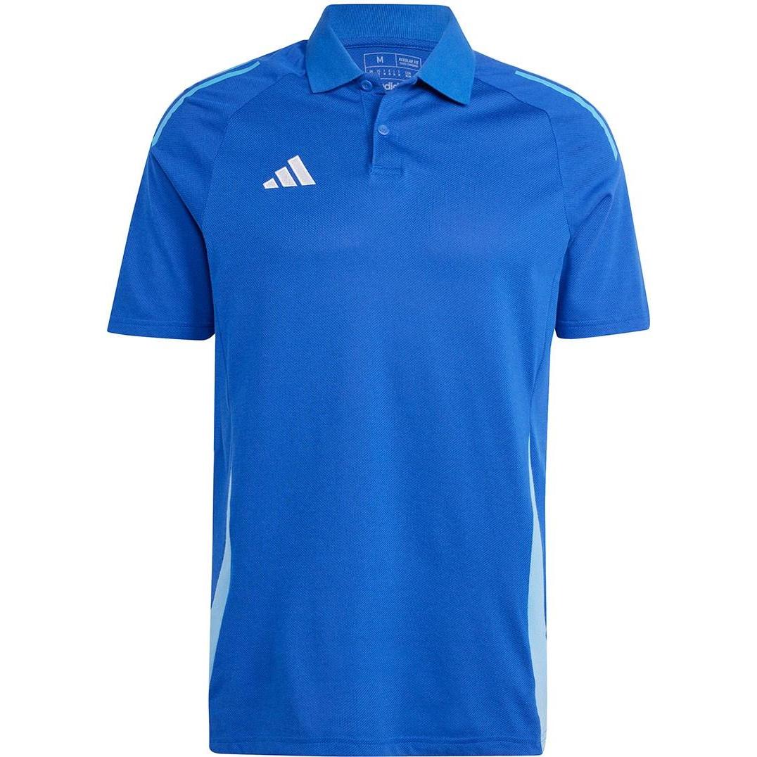 adidas, Herren, Shirt, Tiro 24 Poloshirt Herren, Blau, (L)