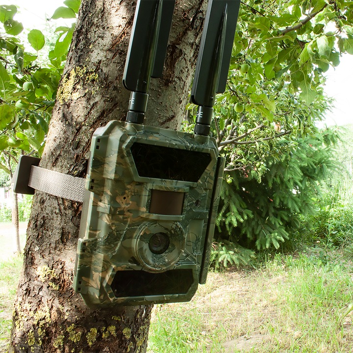 Immagine prodotto PNI Hunting 400C Telecamera da caccia da 12MP con Internet 4G LTE, GPS, trasmette contemporaneamente