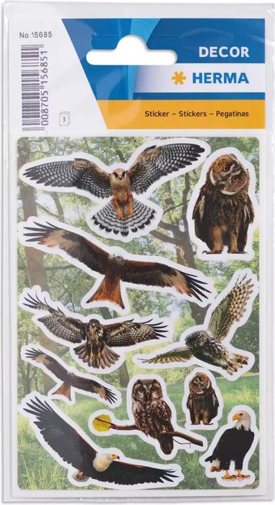 Produktbild HERMA Sticker Vögel
