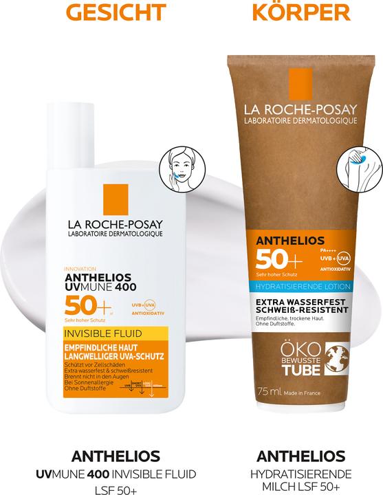 Immagine prodotto La Roche Posay Latte solare Anthelios (Latte solare, SPF 50+, 75 ml, 85 g)