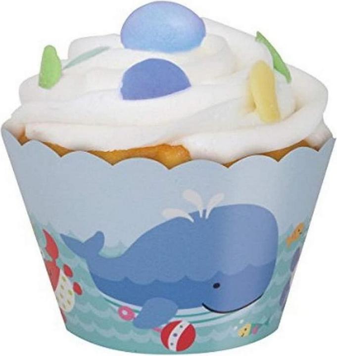 Produktbild Unique Party Muffin und CupcakeFörmchen Under The Sea 12erPack