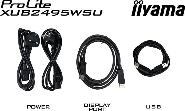 Produktbild iiyama Dis 24 PL XUB2495WSU-B5 IPS (1920 x 1200 Pixel, 24")