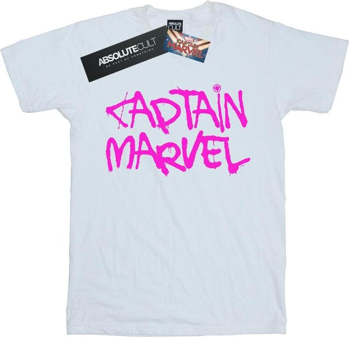 Actual product image Mens Captain Spray Text T-Shirt (5XL)