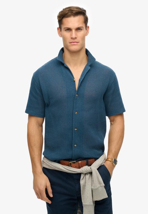 Produktbild Superdry Strickhemd mit Struktur (XL)