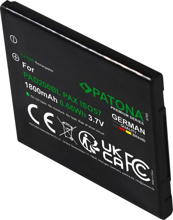 Immagine prodotto Patona Premium Akku für PAX D200 PAD200BL