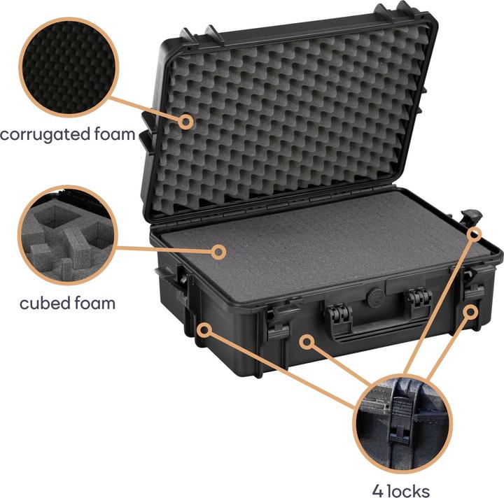 Image du produit Perel Mallette d'extérieur (L x H x P) 555 (1 Pièce)