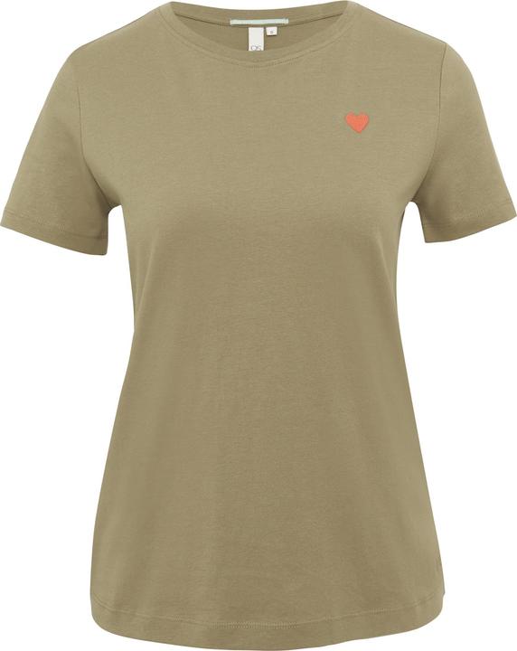 Produktbild S.Oliver T-Shirt Jerseyshirt mit Herz-Stickerei (XS)