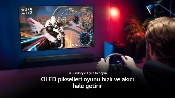 Actual product image LG OLED65WX9LA - 164 cm (65") Diagonal Class WX Series OLED TV - Smart TV - ThinQ A (65", OLED, 4K)
