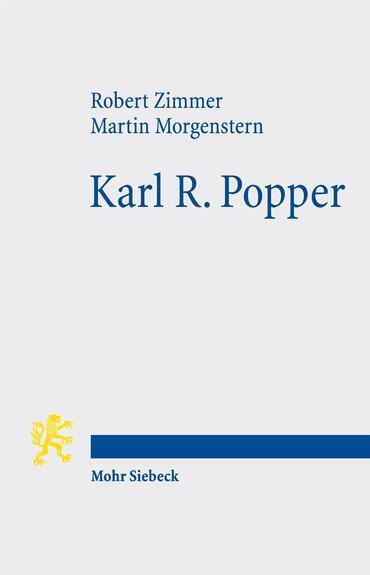 Produktbild Karl R. Popper (Deutsch, Martin Morgenstern, Robert Zimmer, 2015)