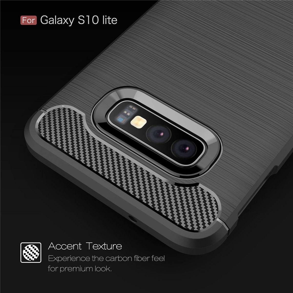 Thumbnail - König Design Handyhülle für Samsung Galaxy S10e Schutzcase Backcover Bumper Etuis Rahmen Grau (Samsung Galaxy S10e), Sma...