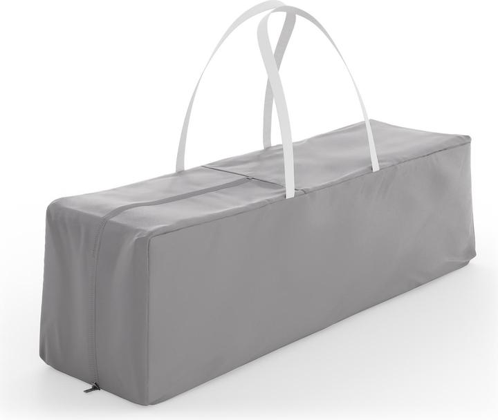 Actual product image KinderKraft travel cot LEODY UP grey