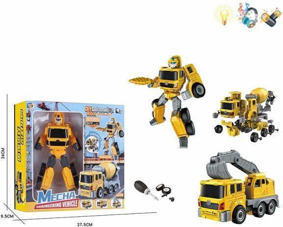 Ciuciubabka Betonmischer verwandelt Licht/Ton