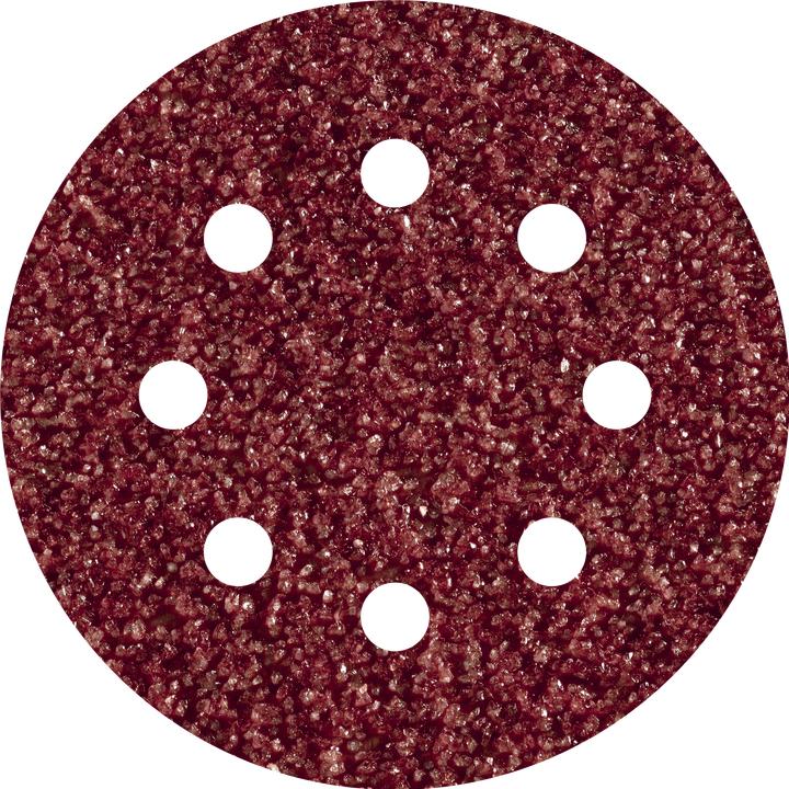 Actual product image wolfcraft wolfcraft 5 adhesive sanding discs exc. corundum K60 ø125 (60)